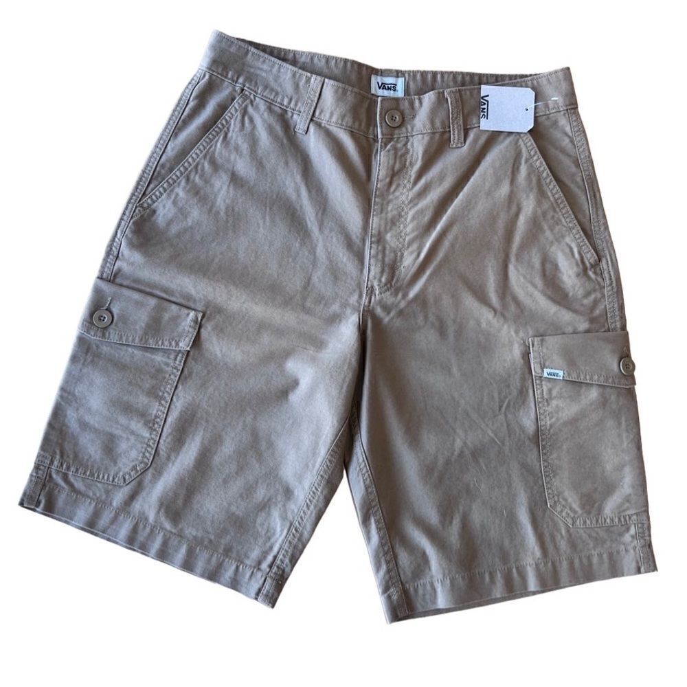 Vans decker cargo shorts color new dirt size 32